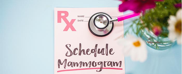 schedule mammogram reminder