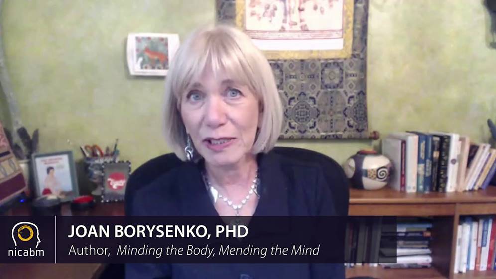 Joan Borysenko, PhD, speaking on attachment