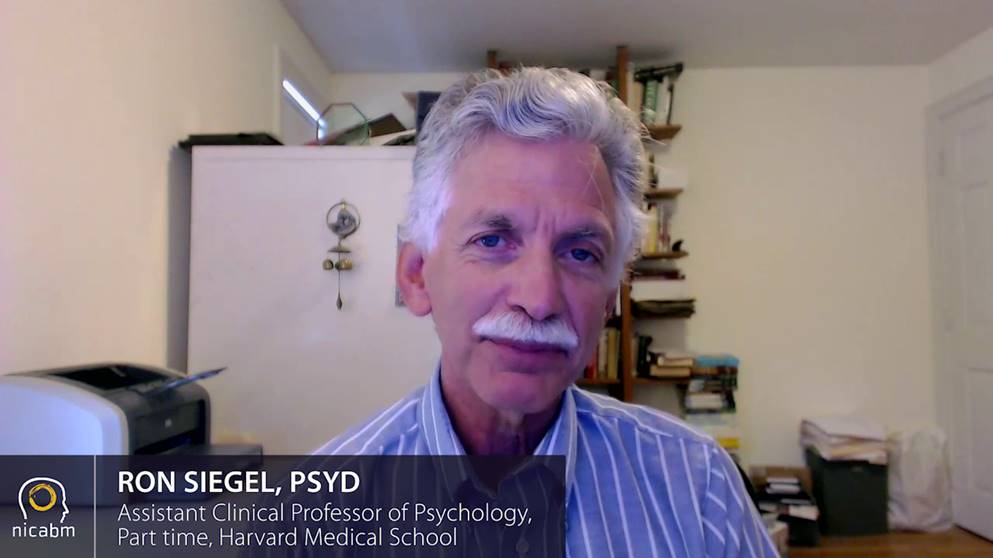 Ron Siegel, PsyD, speaking about attachment