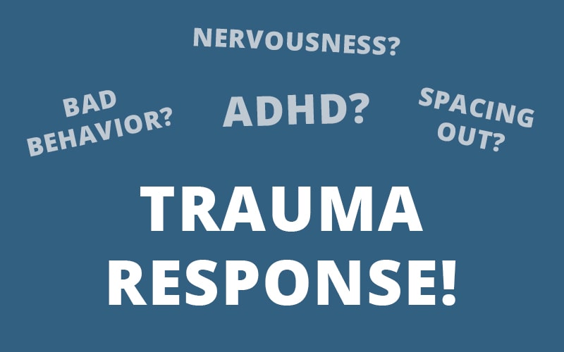 trauma responses are often misdiagnosed