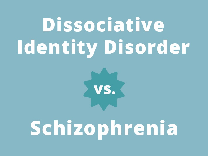 difference between DID and schizophrenia