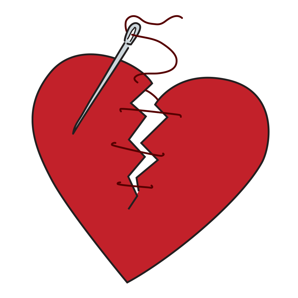 broken heart repaired