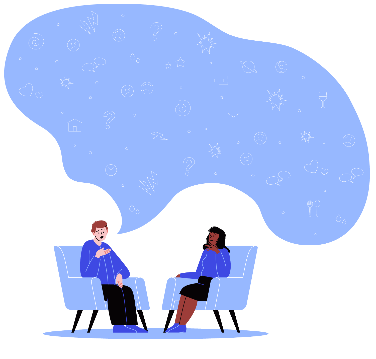 oversharing client