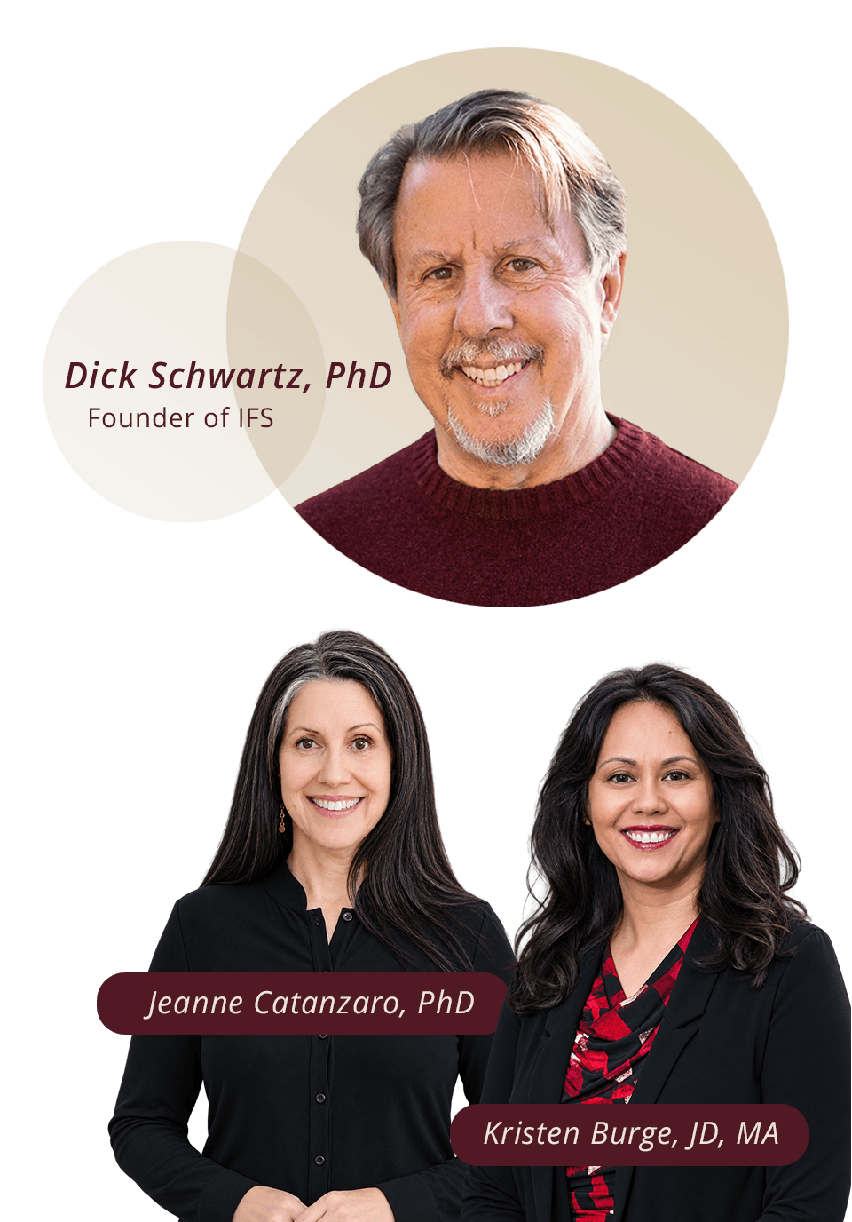 Dr. Schwartz and lead trainers