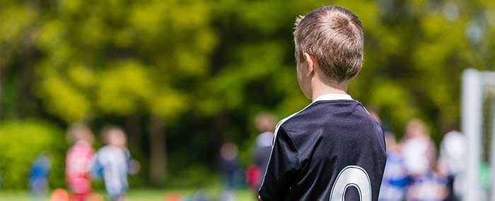 boy left out of soccer